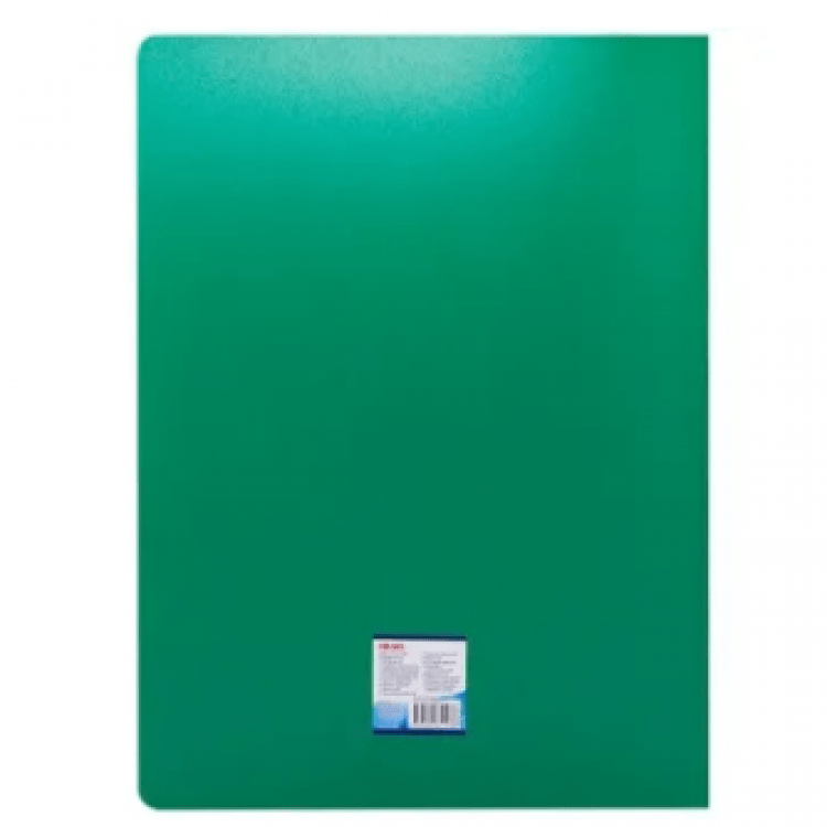 Папка Sigma A4 пластиковая зеленая 16мм - image-0
